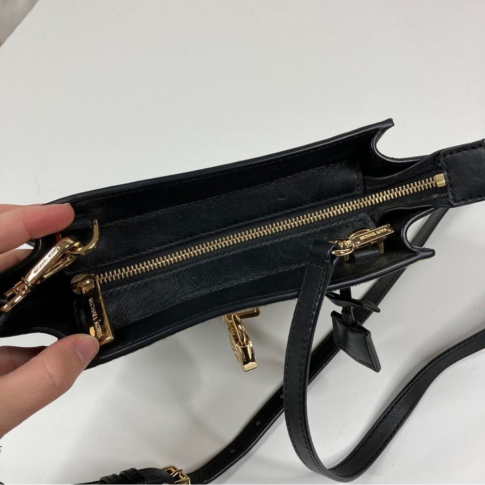 Michael Kors | Hamilton Bag Camouflage Calf Hair Purse - Picture 4 of 10